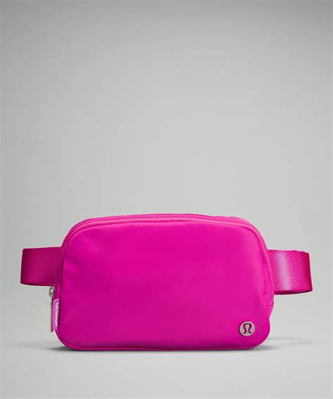 lululemon pink everywhere belt bag